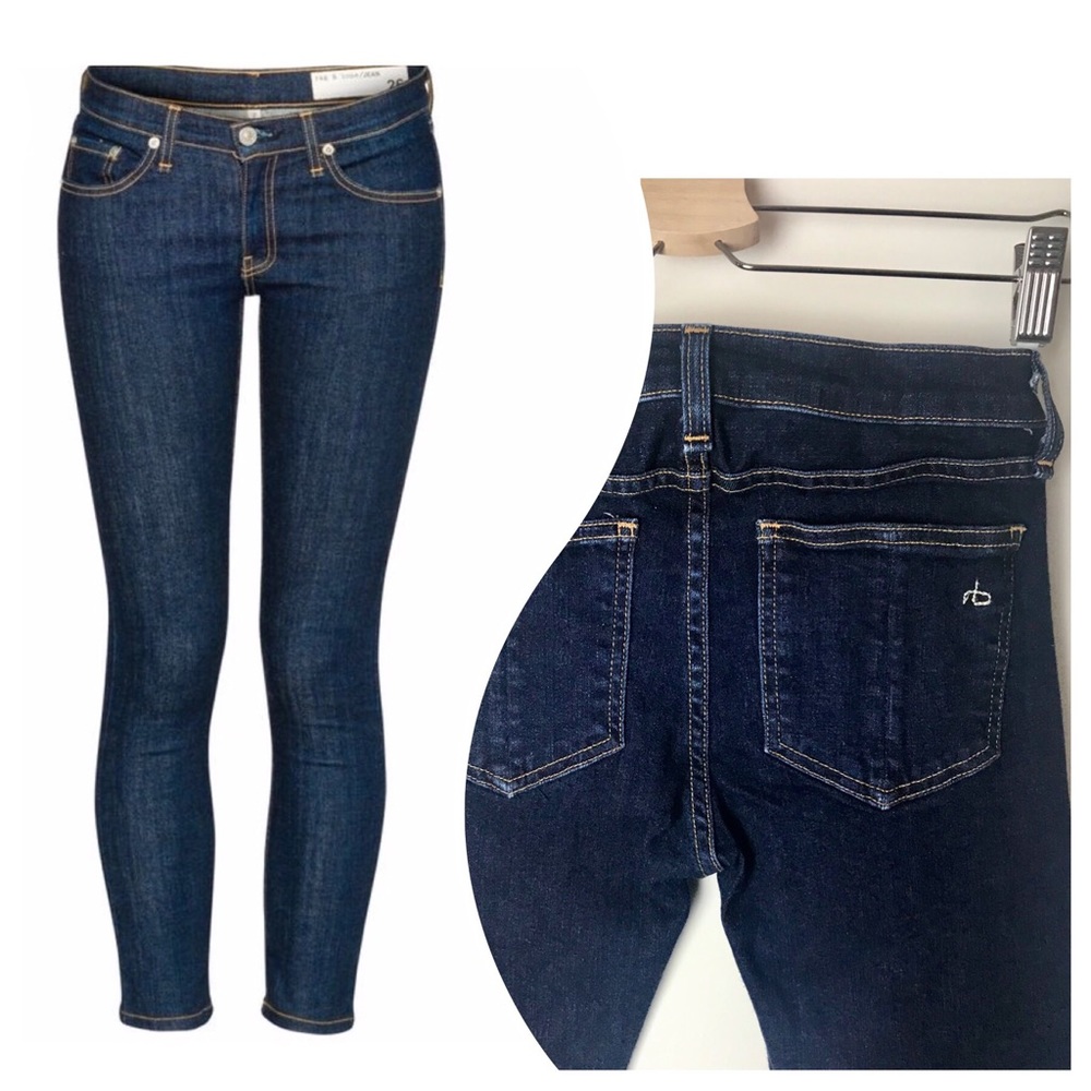Rag & Bone Heritage Skinny Capri Jeans
